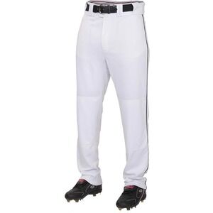 Rawlings PRO 150 Series Game/Practice Baseball Pant Adult Lg Piped white black
